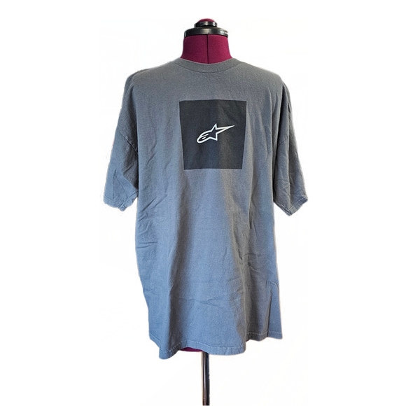 Alpinestars Gray Men's T-Shirt - Picture 1 of 3